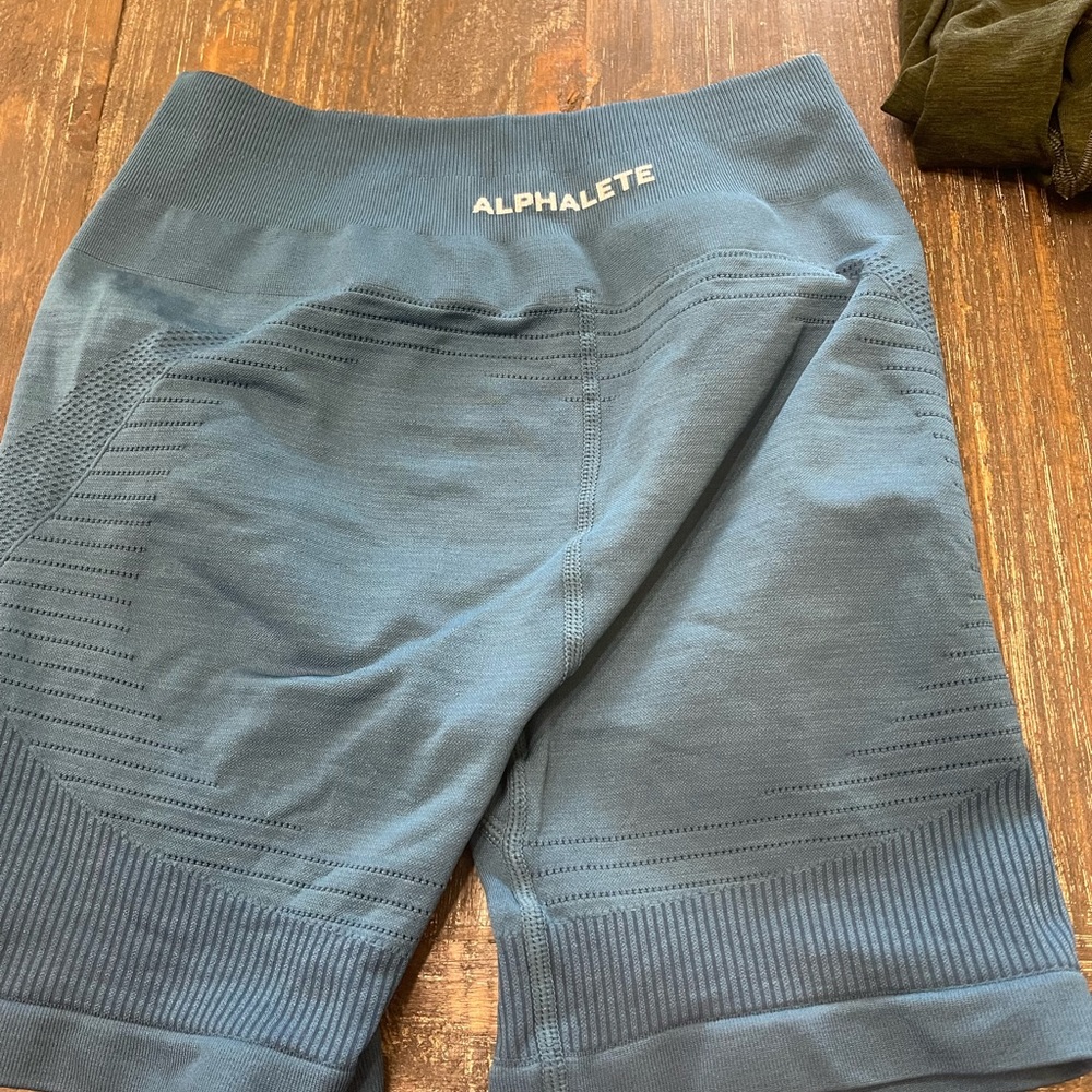 Alphalete biker shorts